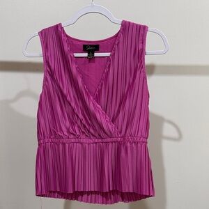 Gorgeous Magenta Sleeveless Blouse
